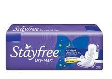 STAYFREE DRY MAX ALL NIGHT XL